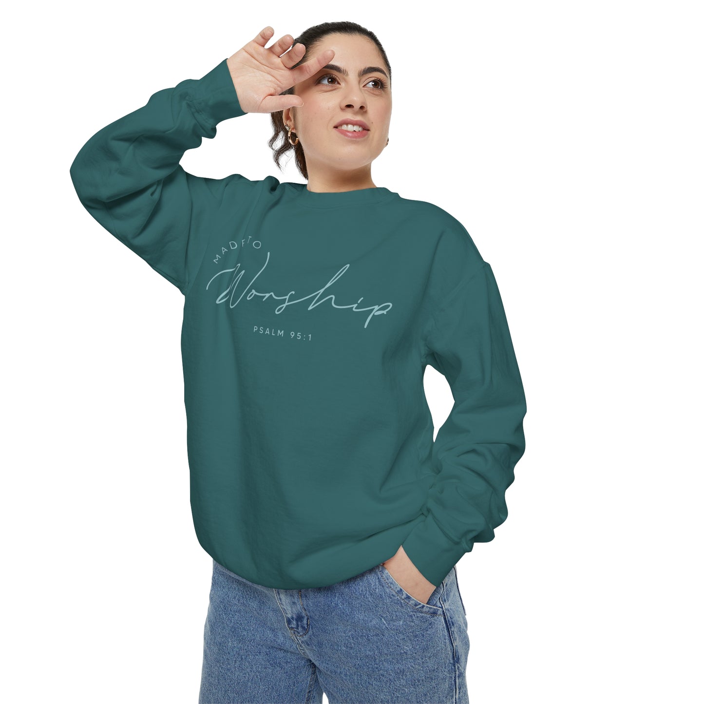 Made to Worship- Women’s Comfy Sweatshirt
