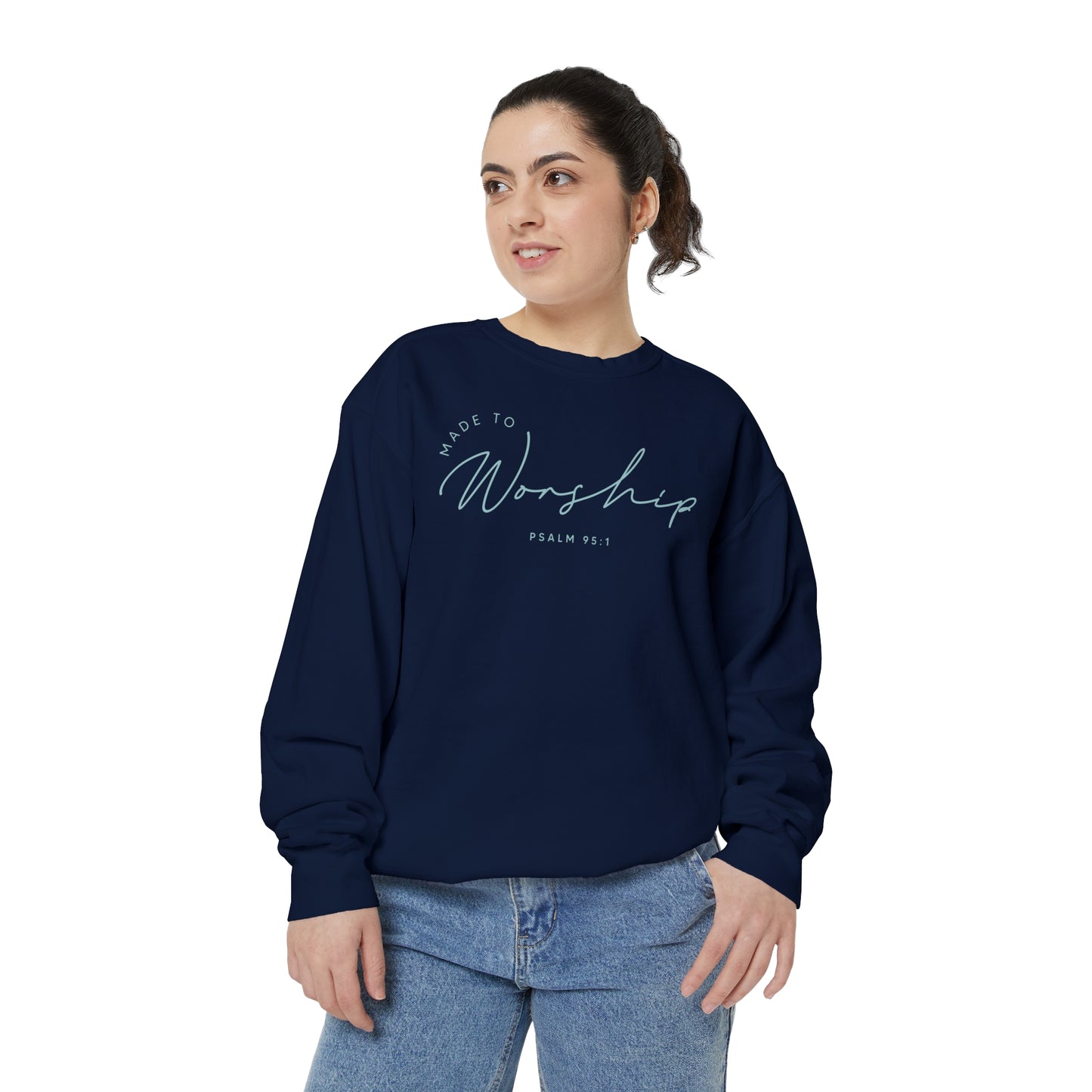 Made to Worship- Women’s Comfy Sweatshirt