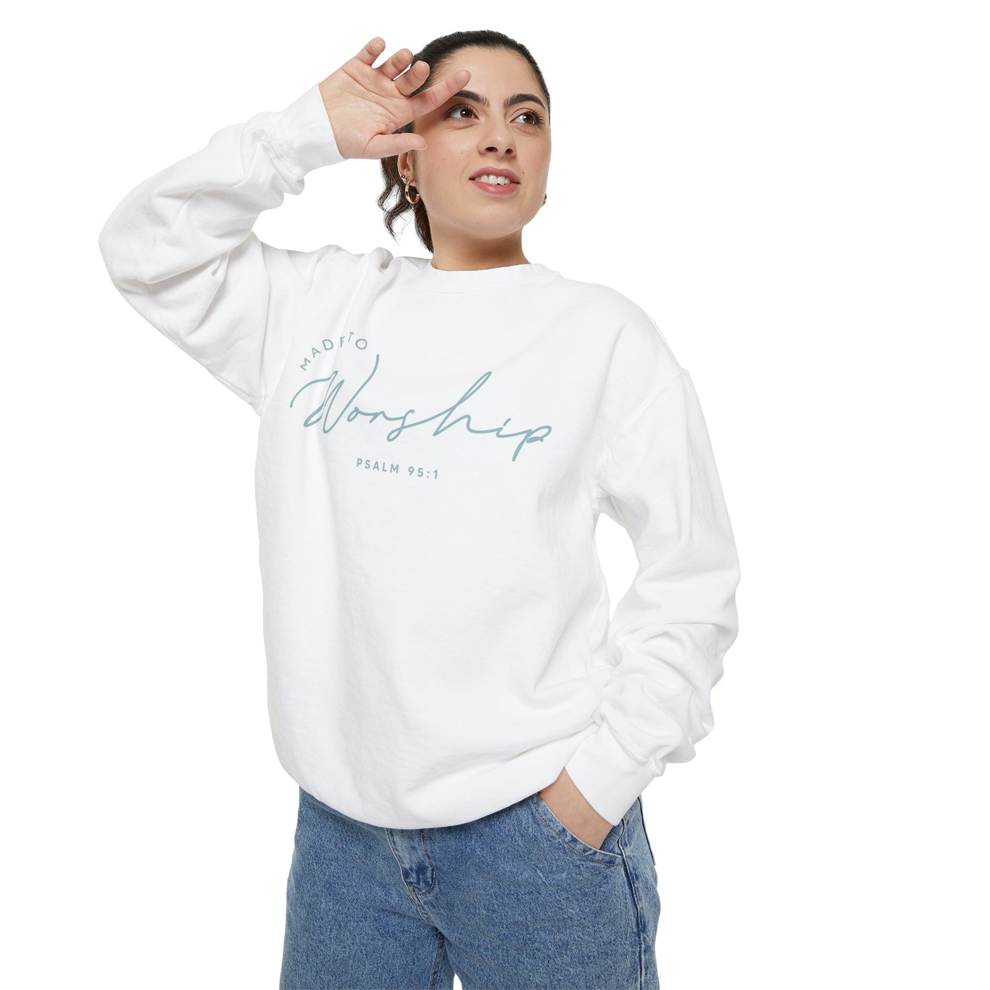 Made to Worship- Women’s Comfy Sweatshirt
