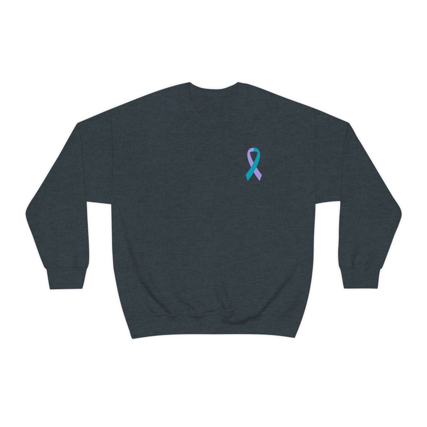 Brave Enough Sexual Assault Awareness Crewneck Sweatshirt