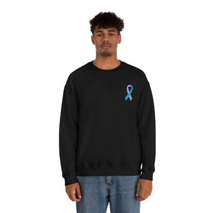 Brave Enough Sexual Assault Awareness Crewneck Sweatshirt