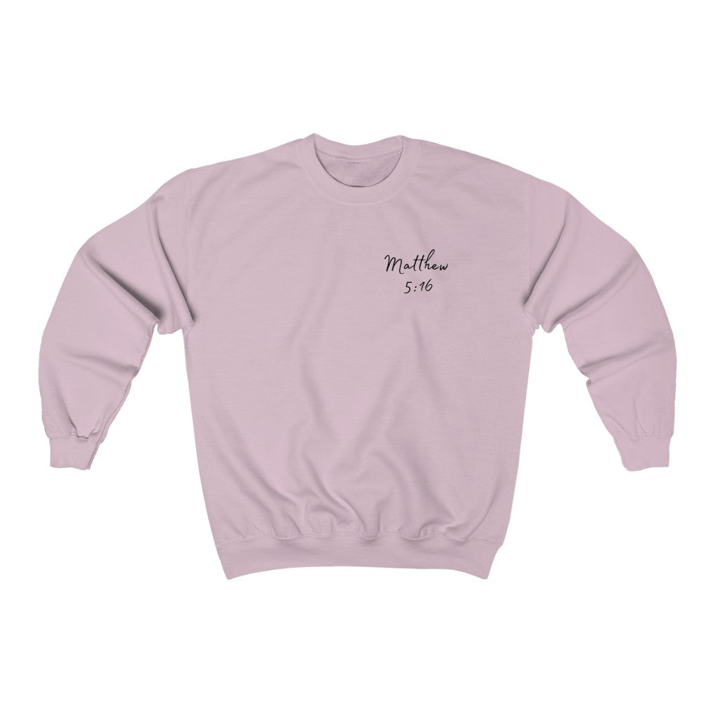 Be The Light For Others, Women’s Sweatshirt