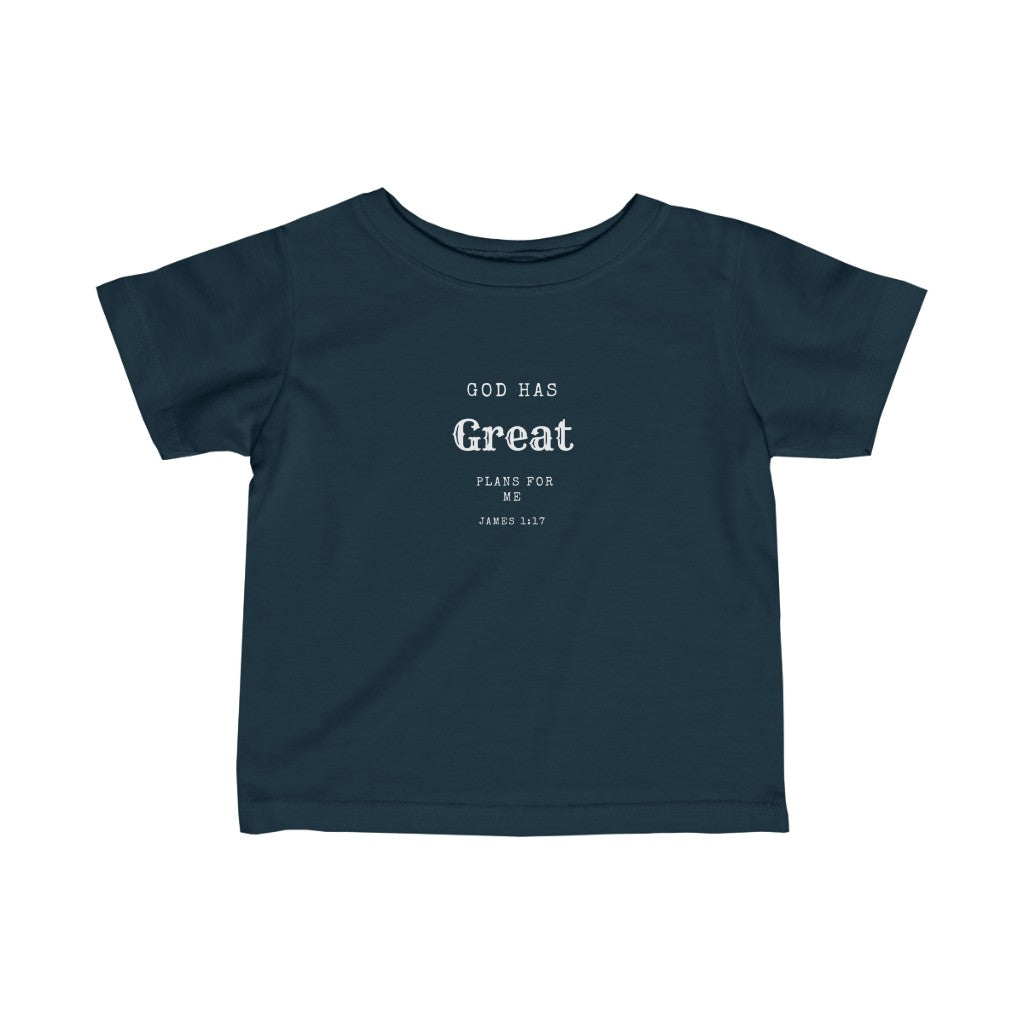 God Has Great Plans For Me- Toddler T-Shirt