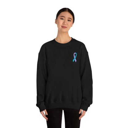 Brave Enough Sexual Assault Awareness Crewneck Sweatshirt