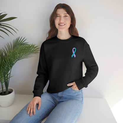 Brave Enough Sexual Assault Awareness Crewneck Sweatshirt