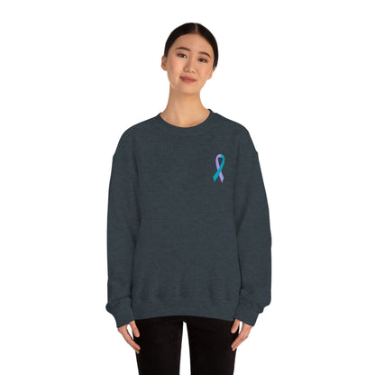 Brave Enough Sexual Assault Awareness Crewneck Sweatshirt