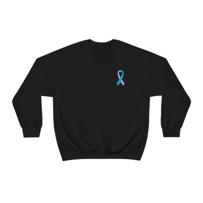 Brave Enough Sexual Assault Awareness Crewneck Sweatshirt